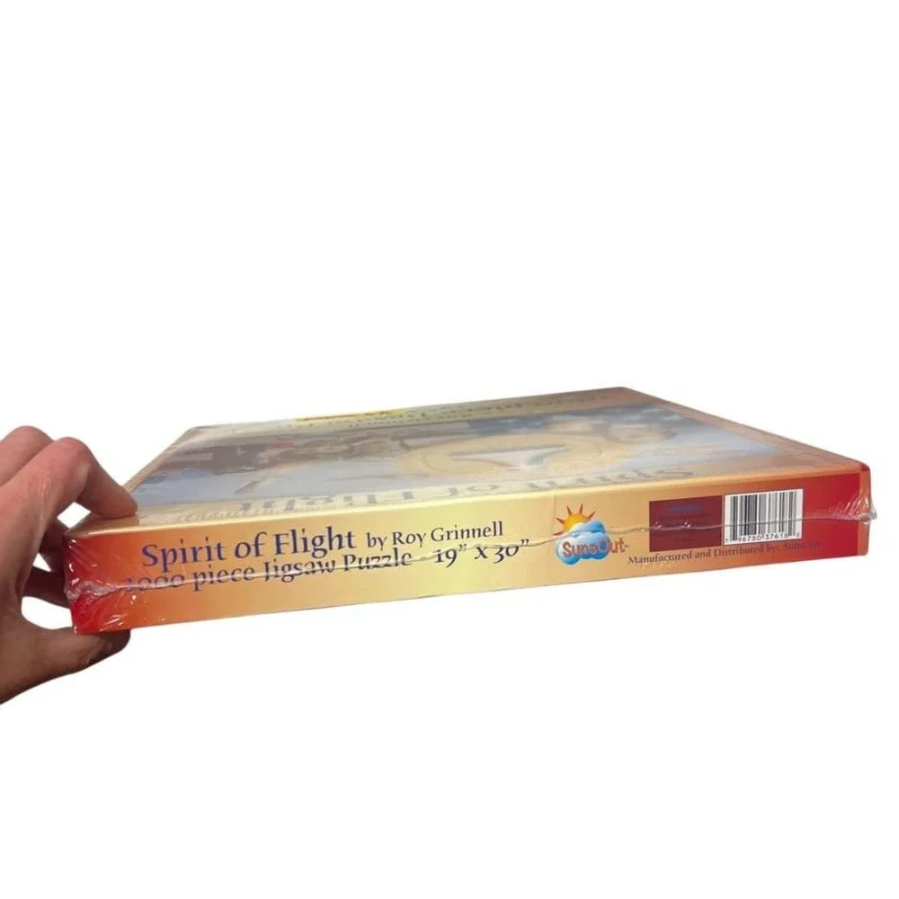 2 Jigsaw Puzzles 1000 Pieces‎ Each NEW & SEALED Mountains Spirit Of Flight READ